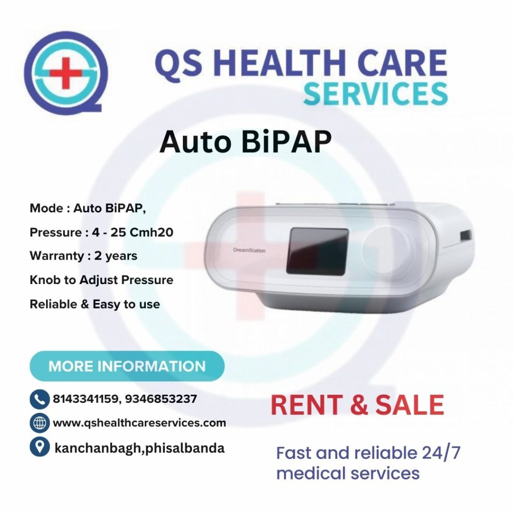 Auto BiPAP Machine for rent Hyderabad