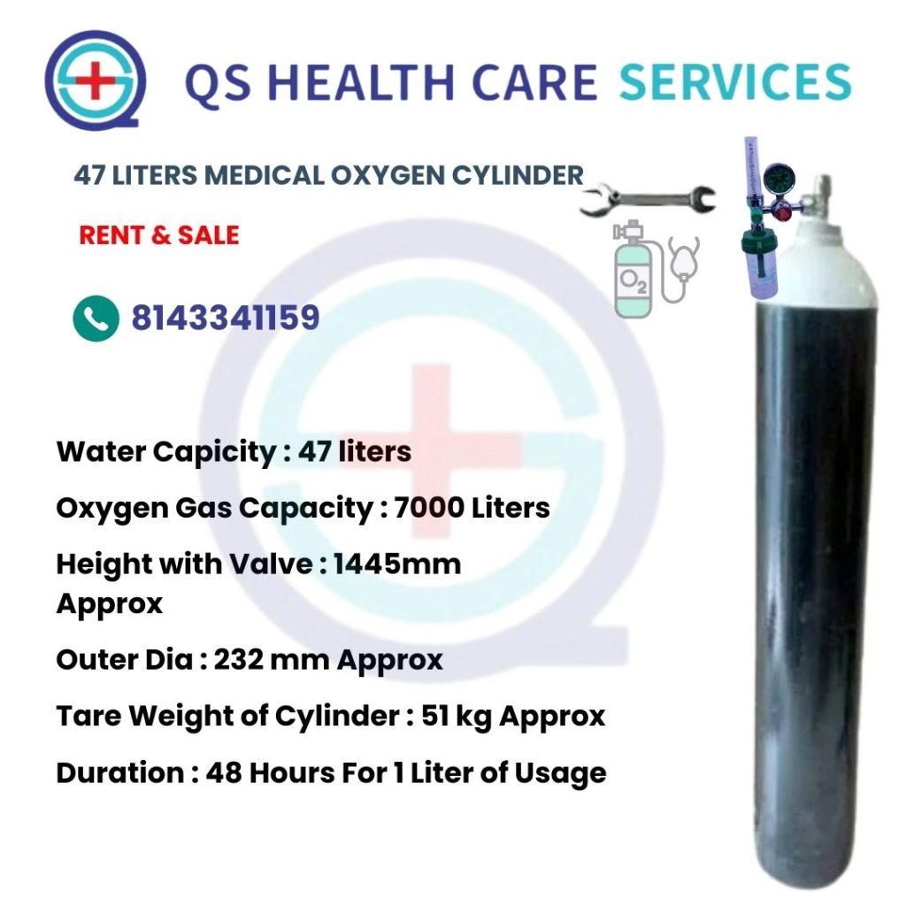 Oxygen Cylinder Rent In Hyderabad 24/7 Same Day Door Delivery